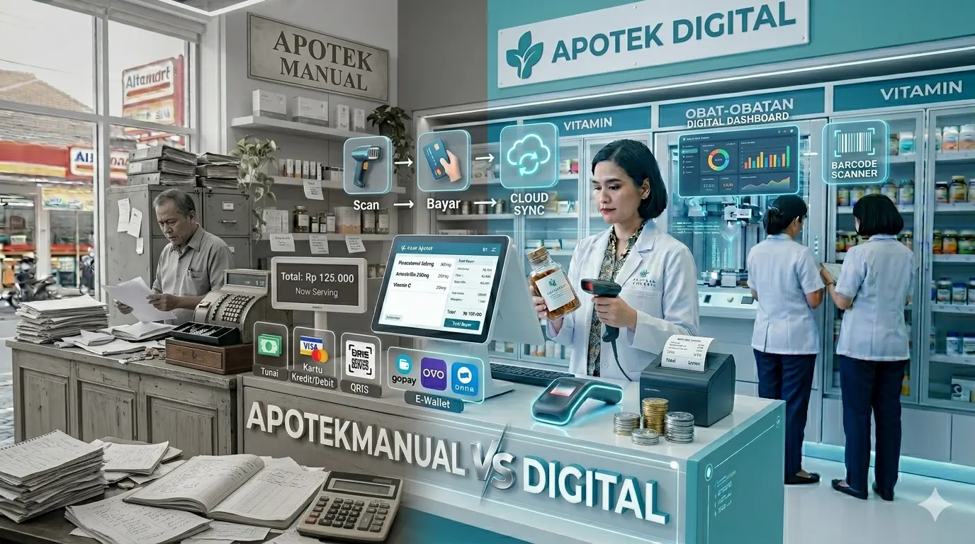 Apotek Manual vs Digital: Mana yang Lebih Efisien dan Menguntungkan?