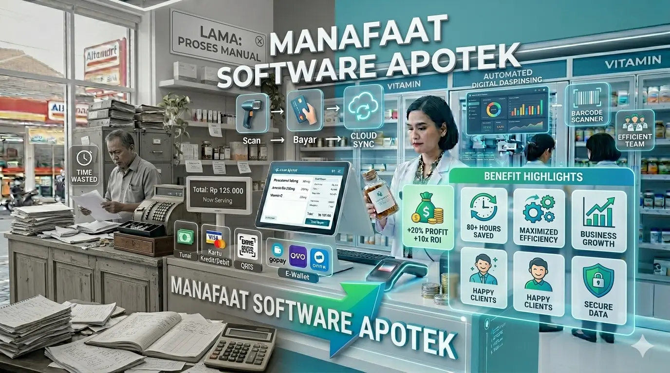 Manfaat Software Apotek: ROI dan Efisiensi yang Terbukti