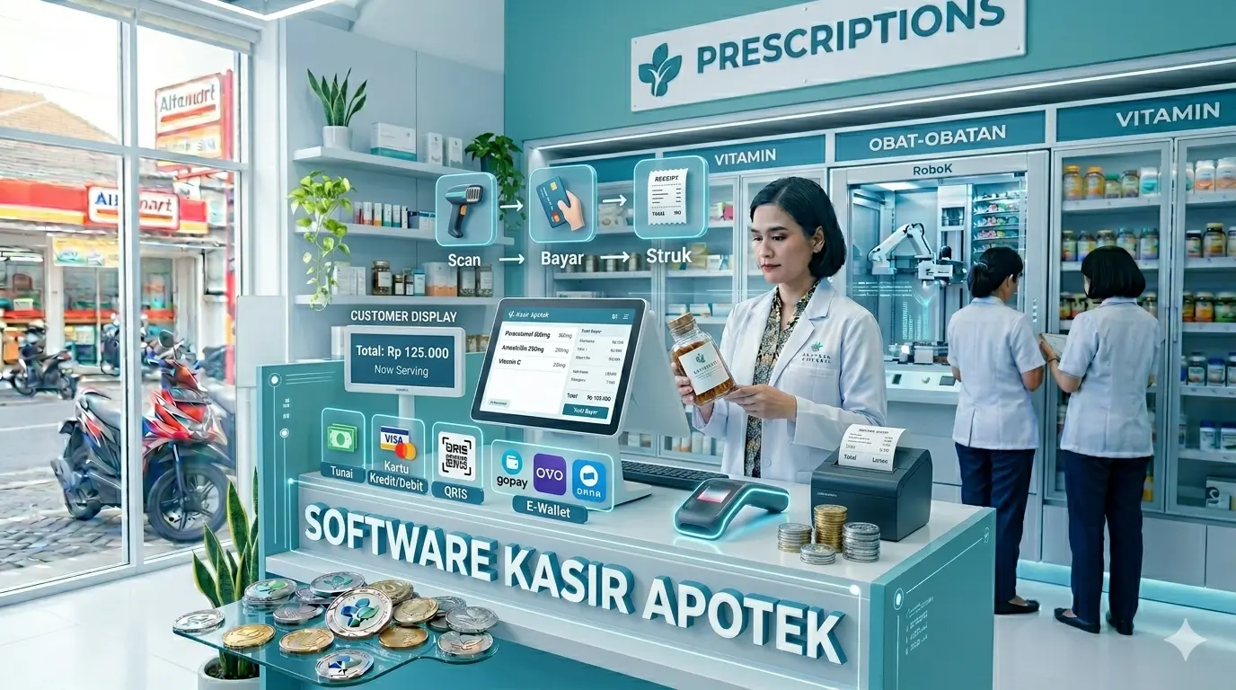Software Kasir Apotek: Solusi Multi Payment Method yang Efisien