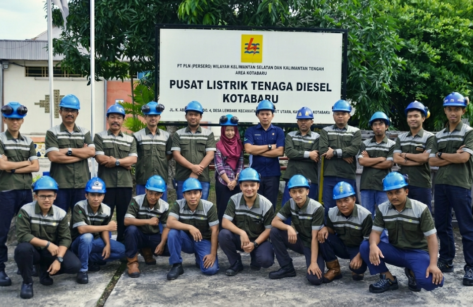PLN UP3 Tanah Bumbu implementation