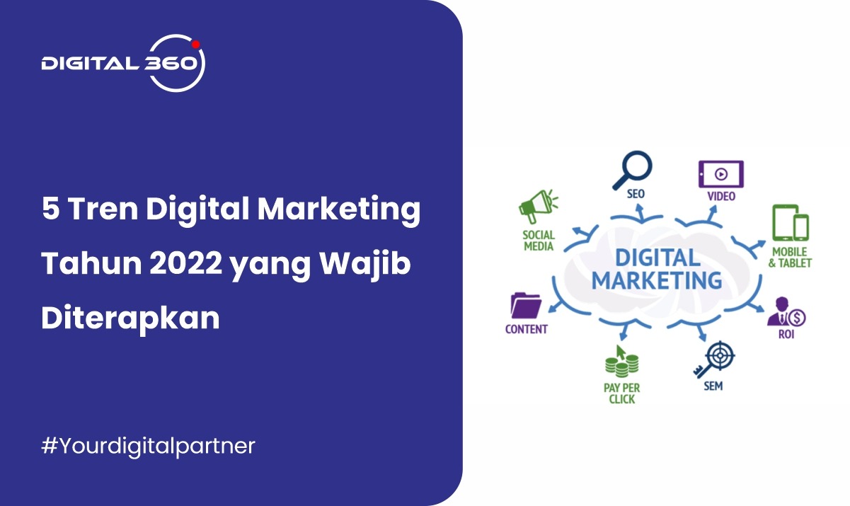 5 Tren Digital Marketing Tahun 2022 yang Wajib Diterapkan