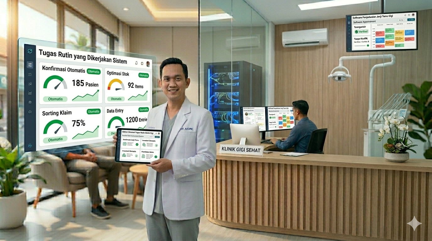 Otomasi Klinik Gigi: Tugas Rutin yang Bisa Dikerjakan Sistem