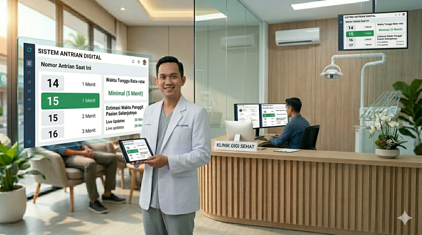 Sistem Antrian Klinik Gigi: Solusi Waktu Tunggu Minimal