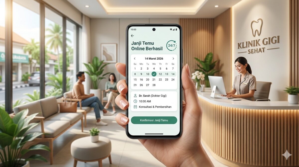 Sistem Booking Online Klinik Gigi: Cara Menarik Pasien Baru 24/7