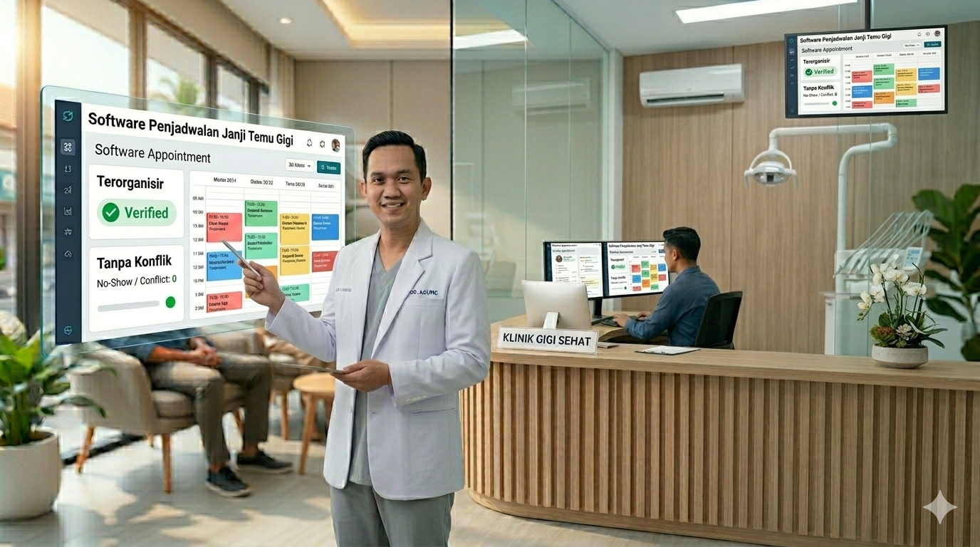 Software Appointment Pasien Gigi: Jadwal Terorganisir Tanpa Konflik