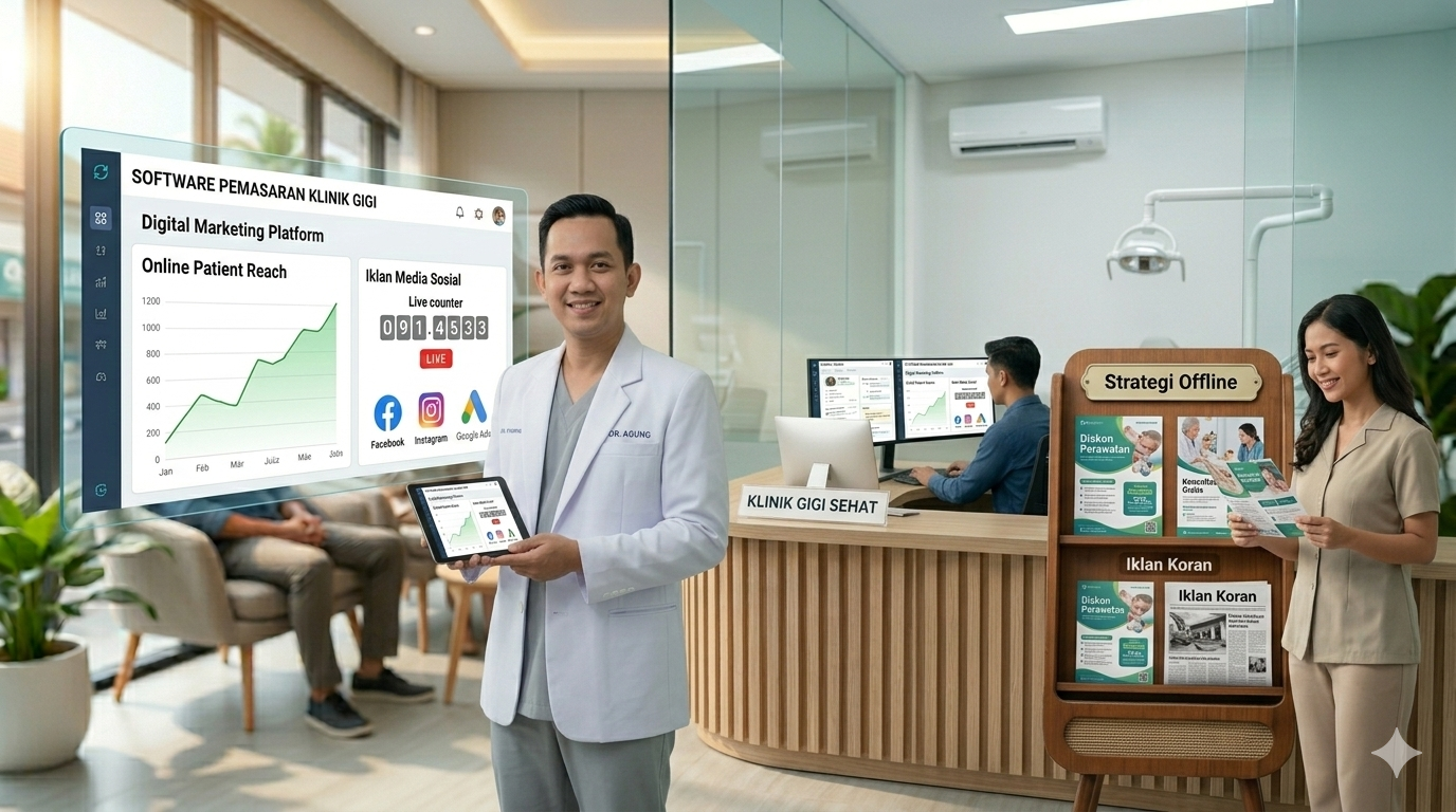Strategi Marketing Klinik Gigi: Dari Offline ke Digital