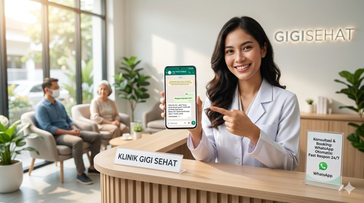 WhatsApp Otomatis Klinik Gigi: Tingkatkan Engagement Pasien