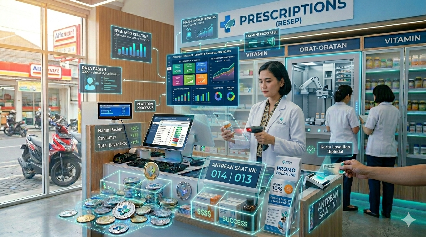 Operasional Apotek Modern: Sistem Kerja Efisien di Era Digital